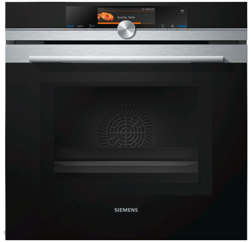 Siemens HN678G4S6 – vestavná trouba s párou a mikrovlnami, nové, rozbaleno