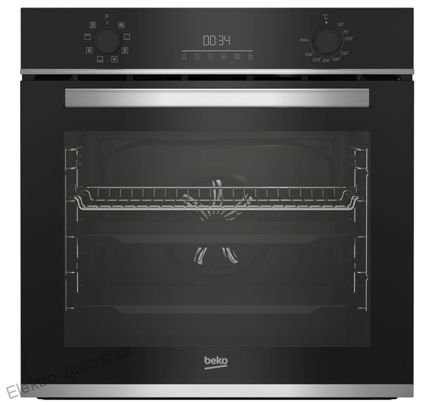 Beko BBIM13300X vestavná multifunkční trouba 72 l
