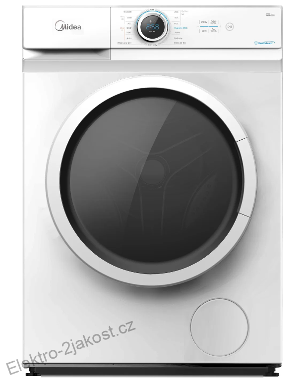 Midea MF100D80B/W-CZ pračka se sušičkou 8/5 kg