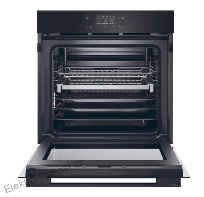 Haier H6 ID48C5YTB vestavná pyrolytická trouba 78 l, A++