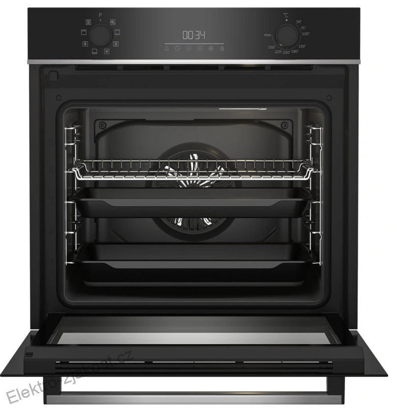 Beko BBIM13300X vestavná multifunkční trouba 72 l